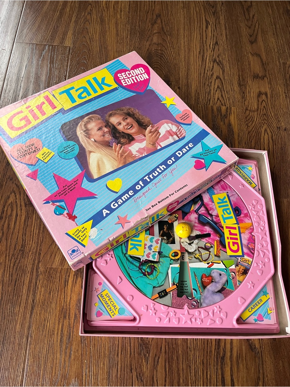 Girl Talk 1990 Board Game read